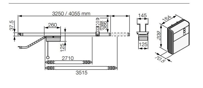 Kit automatizare usa de garaj Nice Spykit 650 Hi-Speed – Performanta si stil pentru accesul tau zilnic - NICE.RO