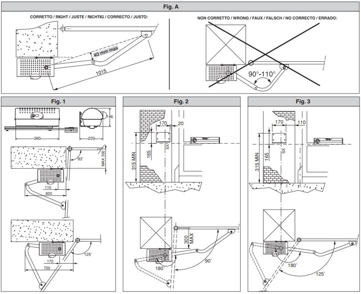 Limite automatizre BFT IGEA - BFT.RO