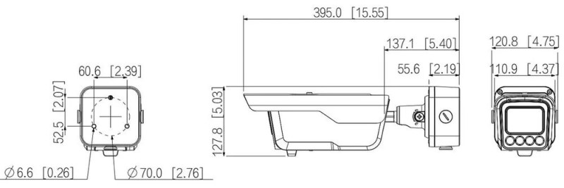 Camera recunoastere numere inmatriculare LPR, ANPR, ANR, Dahua ITC413-PW4D-IZ1  - MASTERPRO.RO