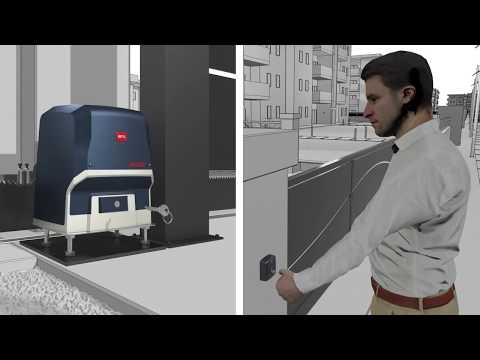 Automatizare poarta culisanta 1000kg, BFT, ARES BT KIT A1000 CORE - BFT.RO