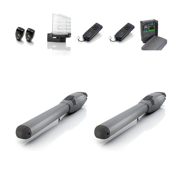 Kit automatizare poarta batanta TAU VECTI 2 x 3 m cu doua motoare 230V